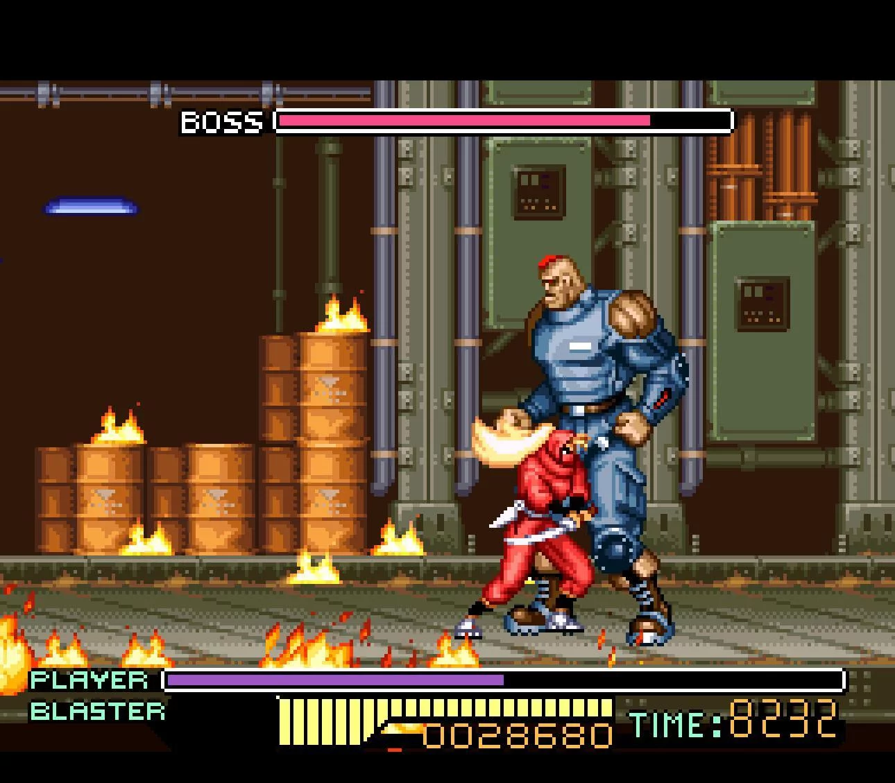 Изображение игры: The Ninja Warriors Again