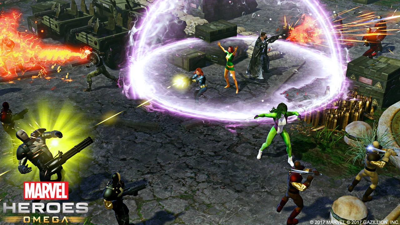 Изображение игры: Marvel Heroes