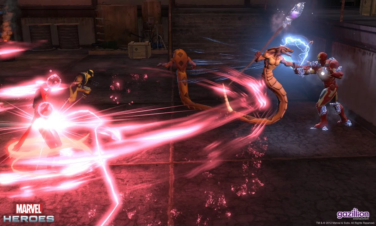 Изображение игры: Marvel Heroes