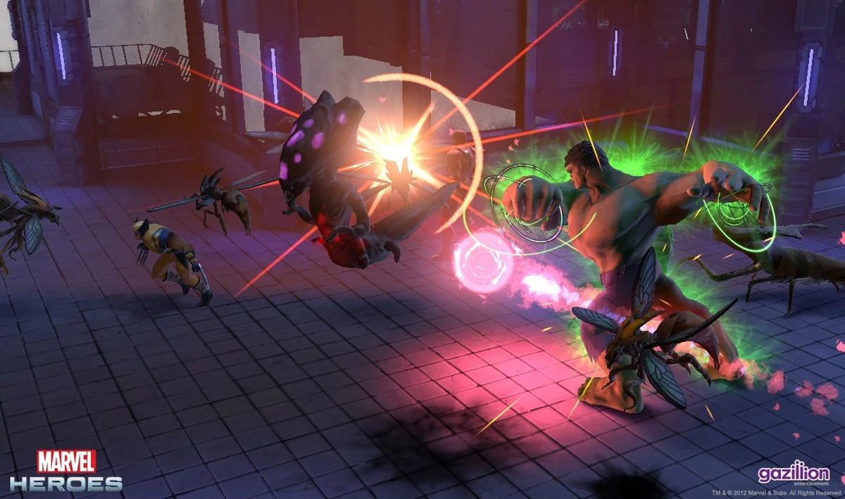 Изображение игры: Marvel Heroes
