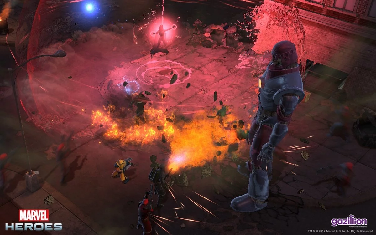 Изображение игры: Marvel Heroes