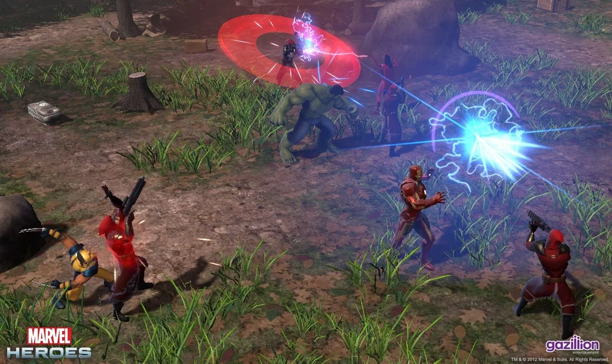 Изображение игры: Marvel Heroes