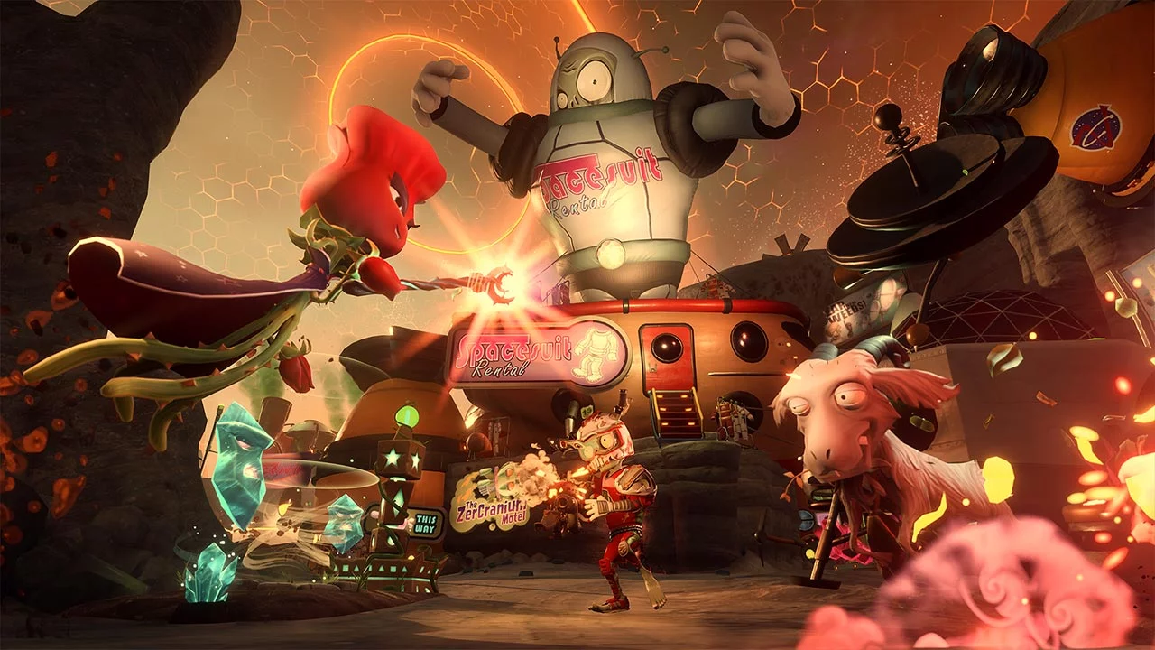Изображение игры: Plants vs. Zombies Garden Warfare 2