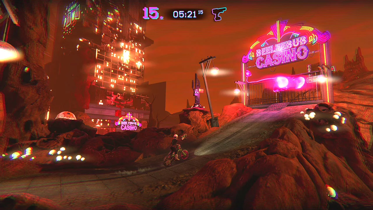 Изображение игры: Trials of the Blood Dragon