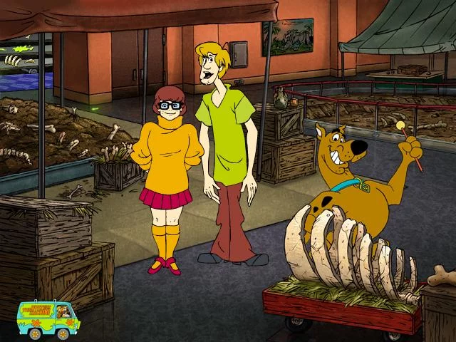 Изображение игры: Scooby-Doo! Case File #1: The Glowing Bug Man