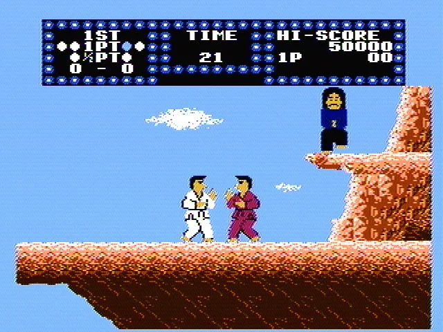 Изображение игры: Karate Champ (1984)