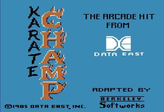 Изображение игры: Karate Champ (1984)