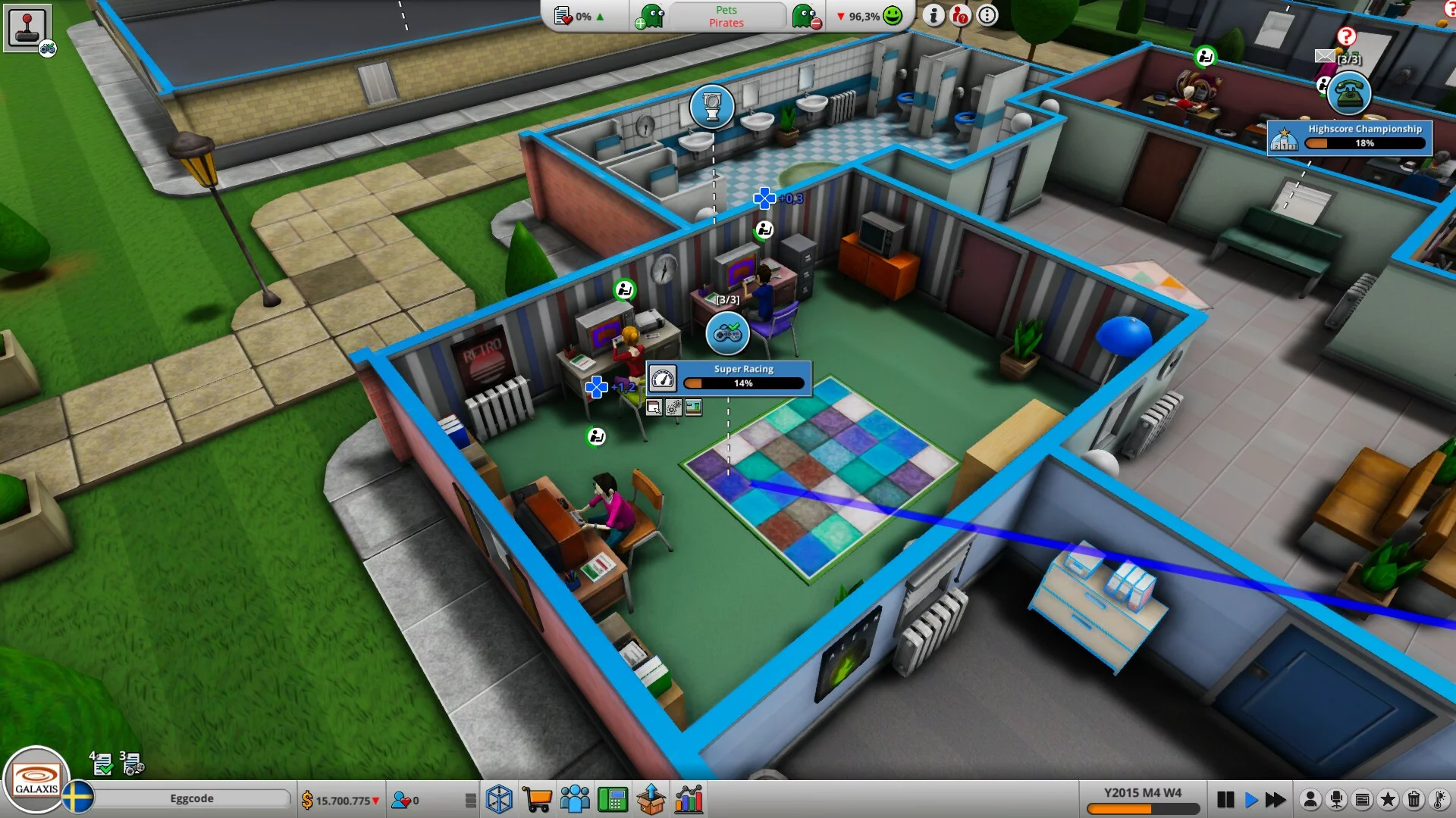 Изображение игры: Mad Games Tycoon 2
