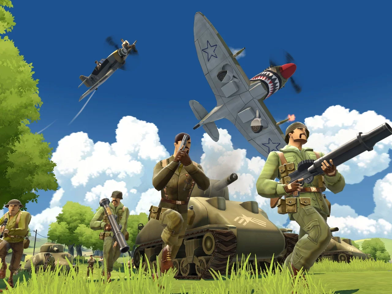 Изображение игры: Battlefield Heroes