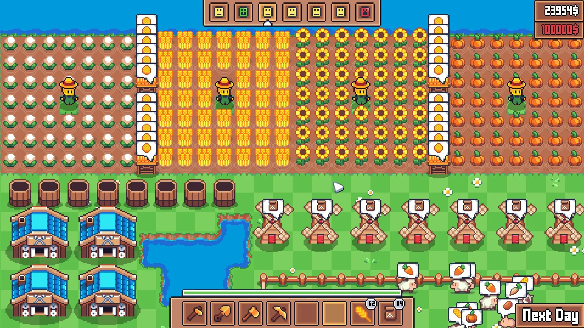 Изображение игры: Another Farm Roguelike
