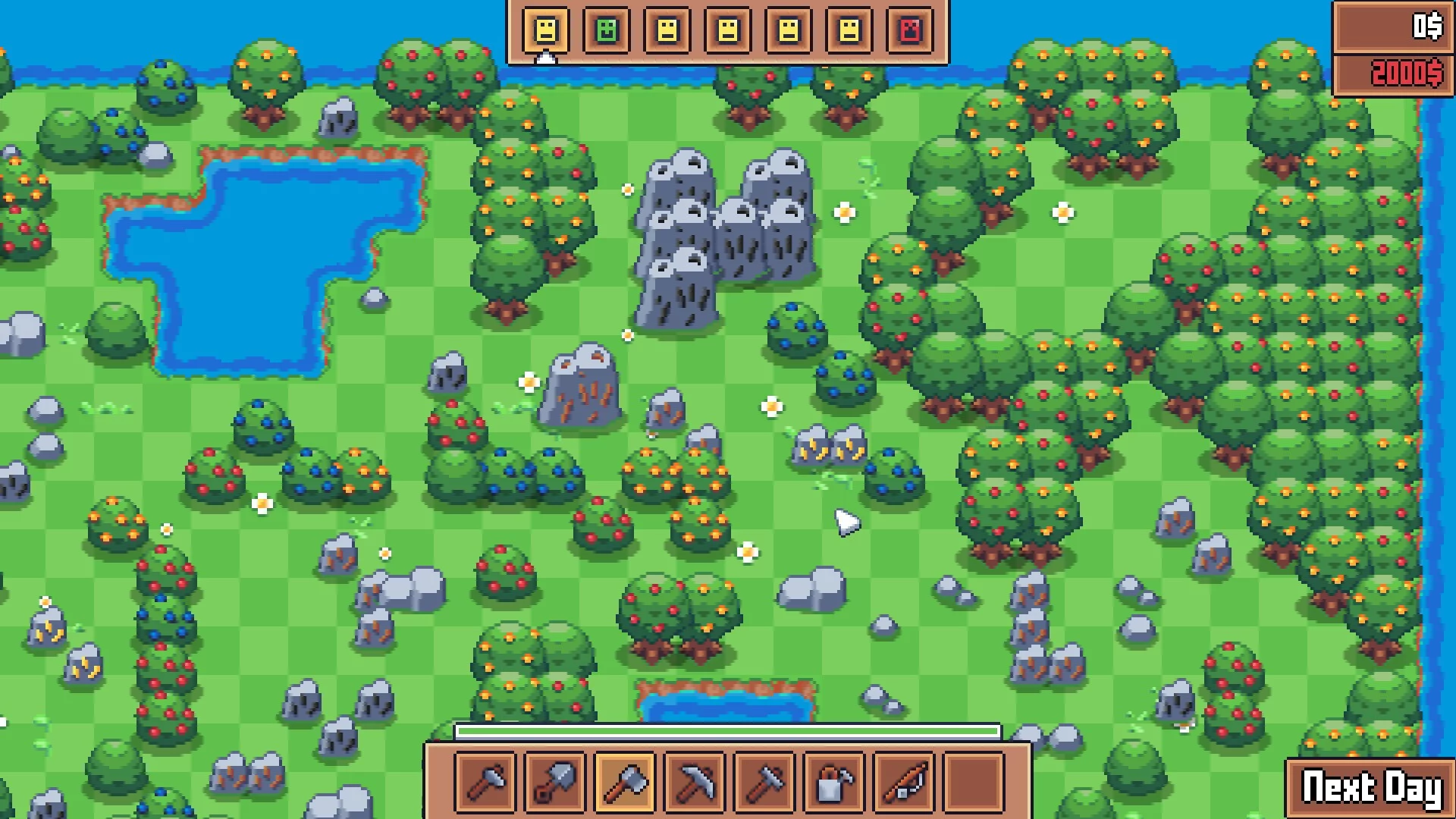Изображение игры: Another Farm Roguelike