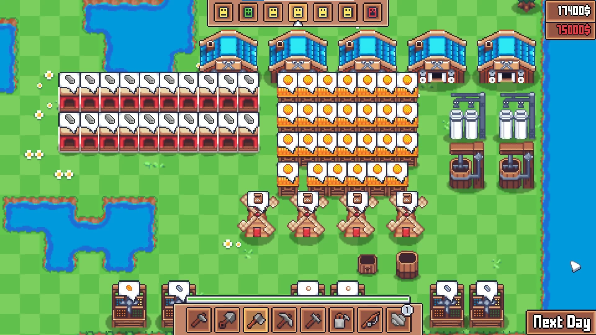 Изображение игры: Another Farm Roguelike