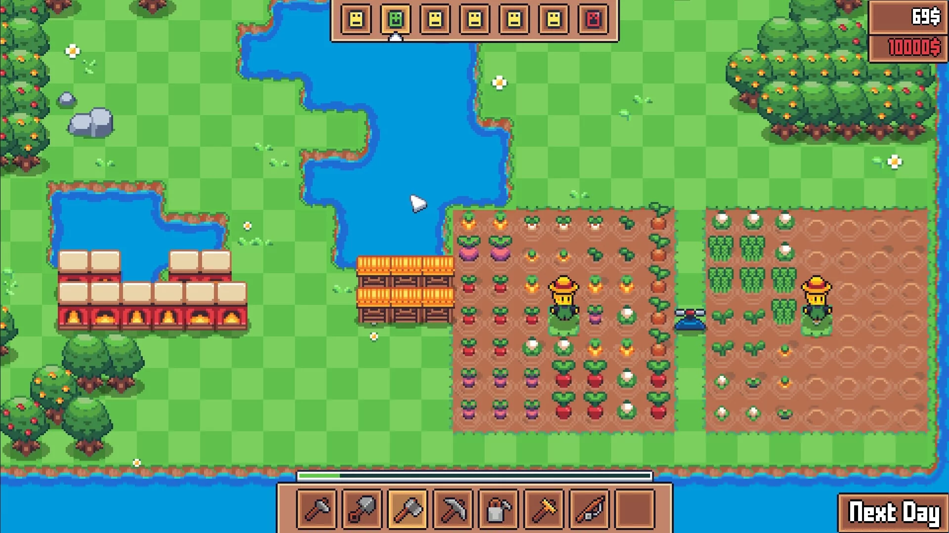 Изображение игры: Another Farm Roguelike