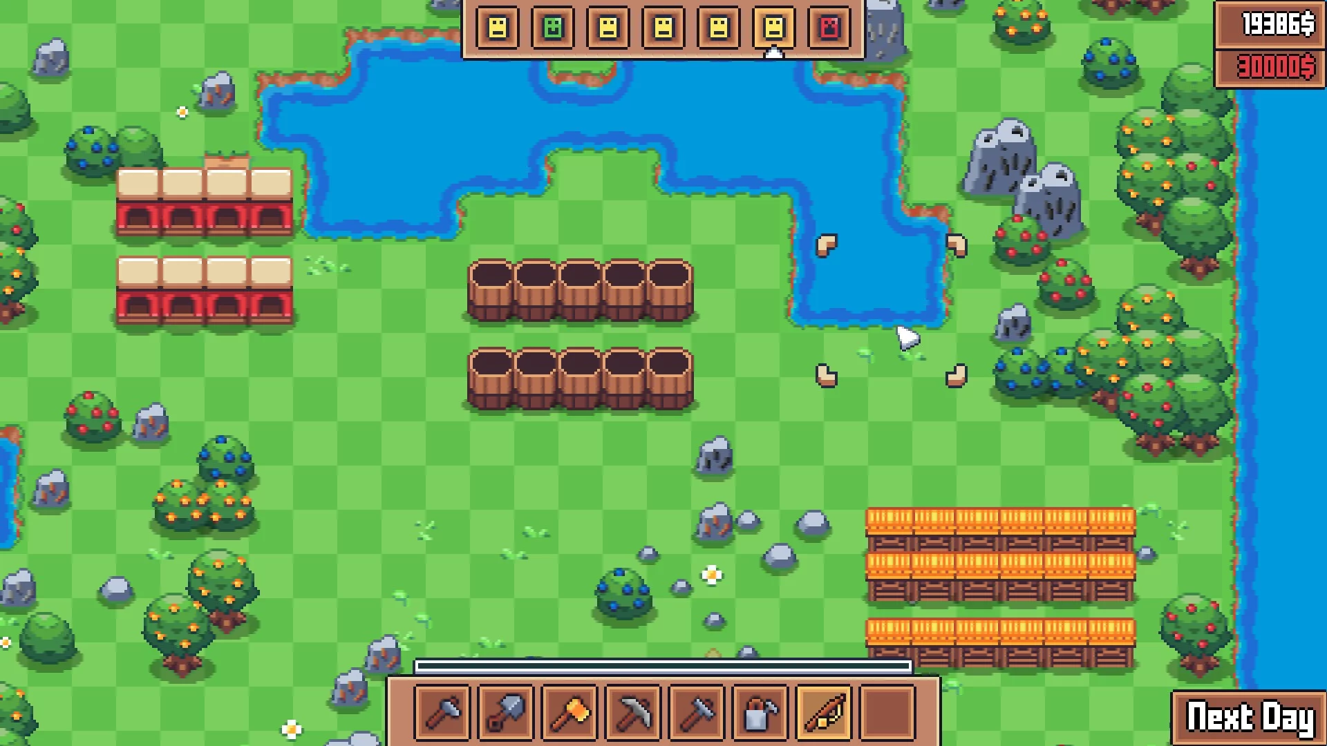 Изображение игры: Another Farm Roguelike