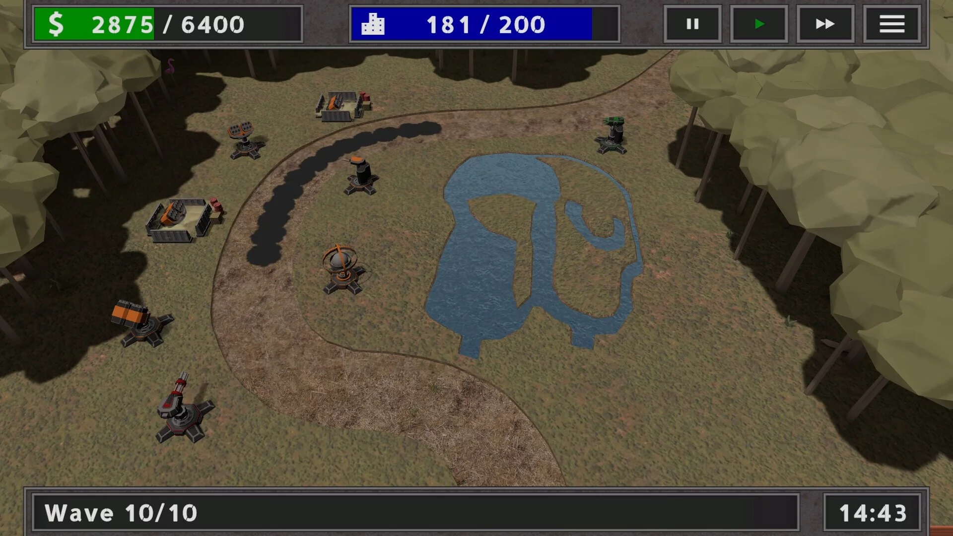 Изображение игры: City-Defence