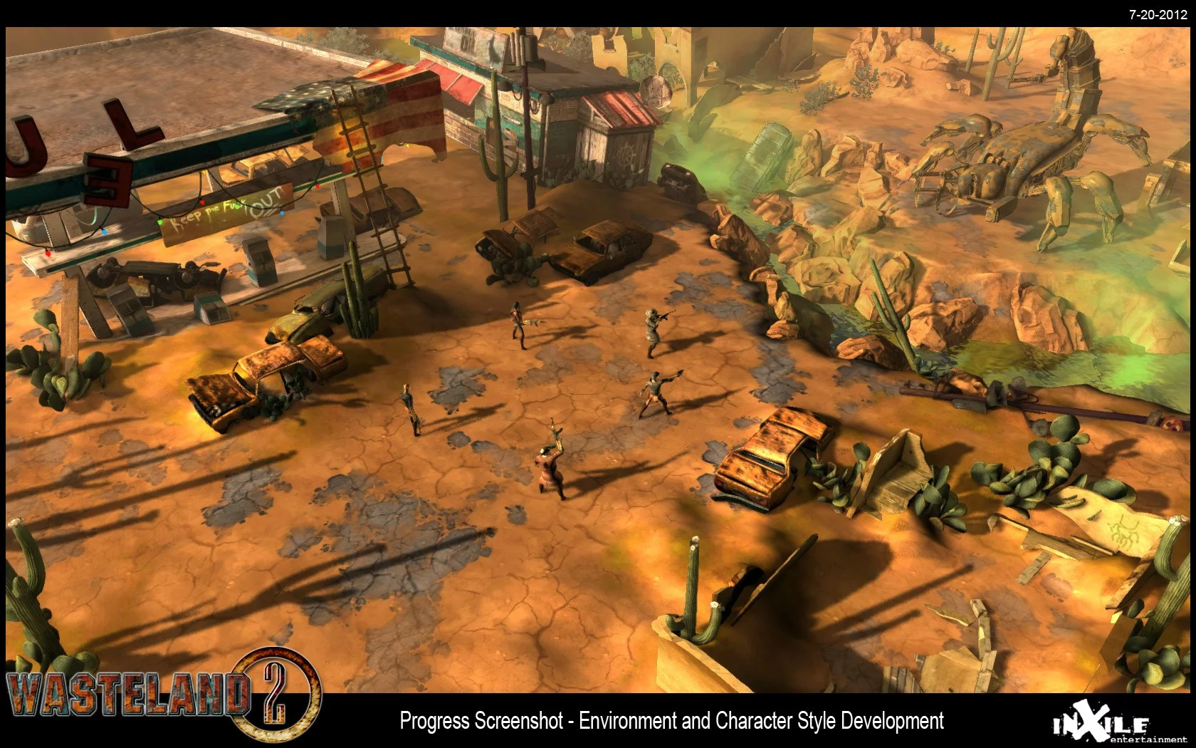 Изображение игры: Wasteland 2