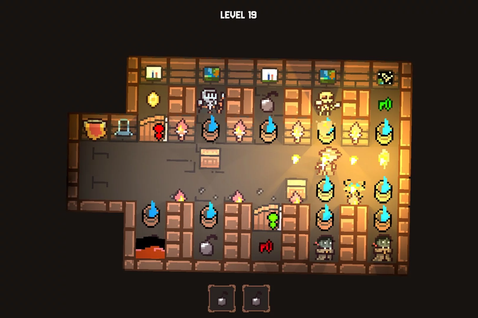 Изображение игры: Pixel Dungeons
