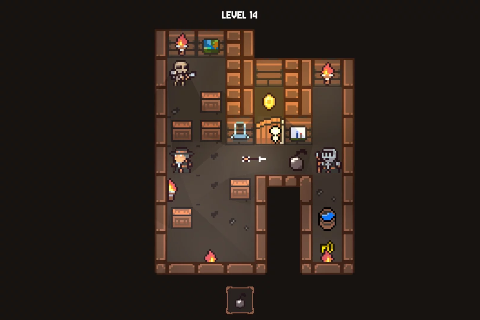 Изображение игры: Pixel Dungeons