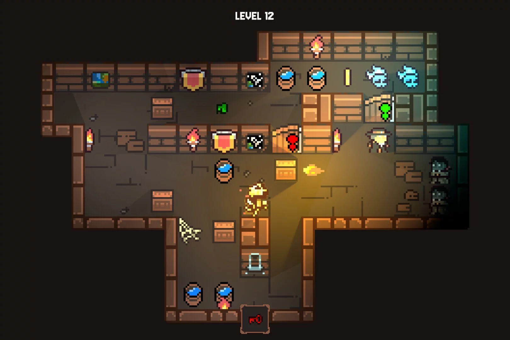 Изображение игры: Pixel Dungeons