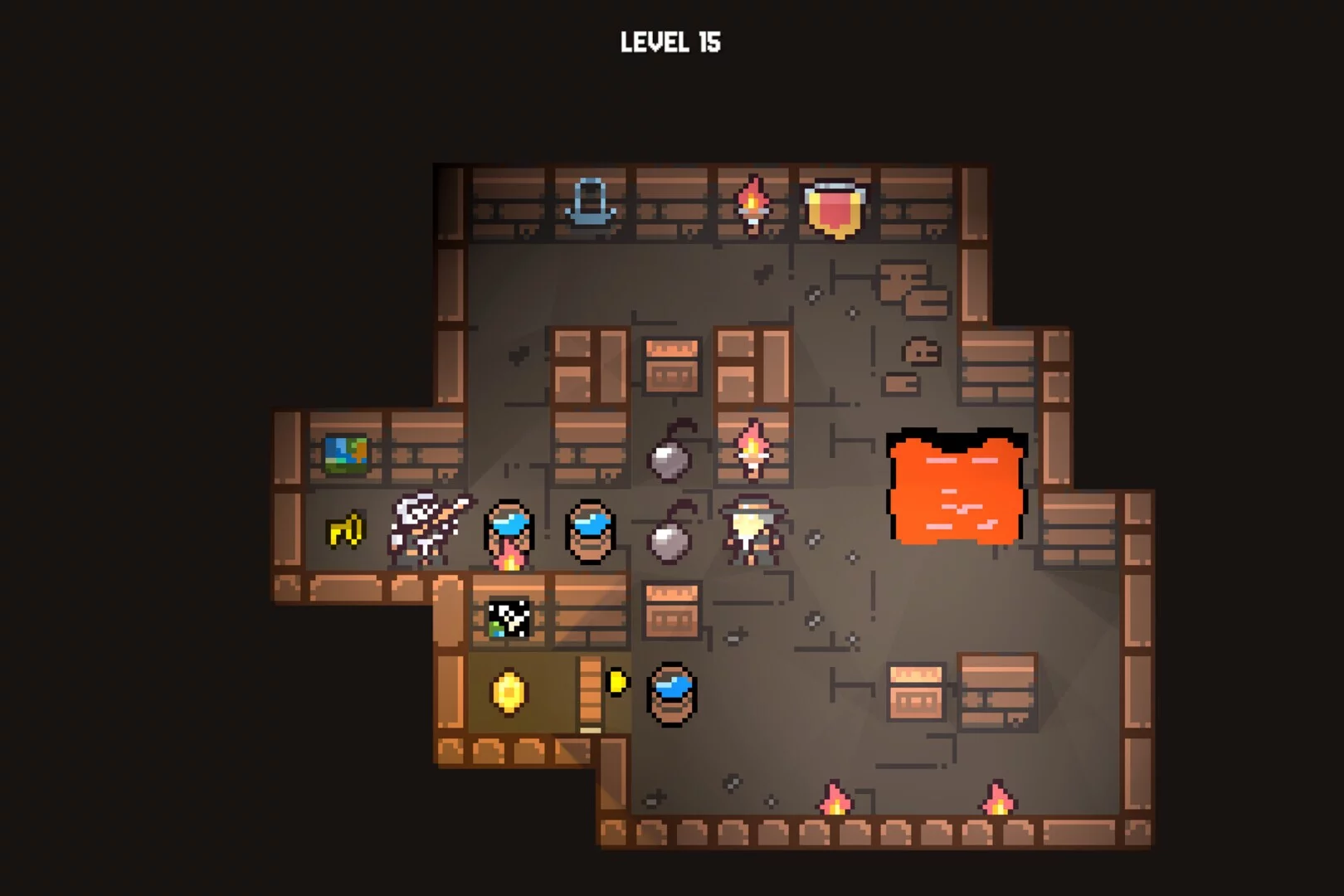 Изображение игры: Pixel Dungeons