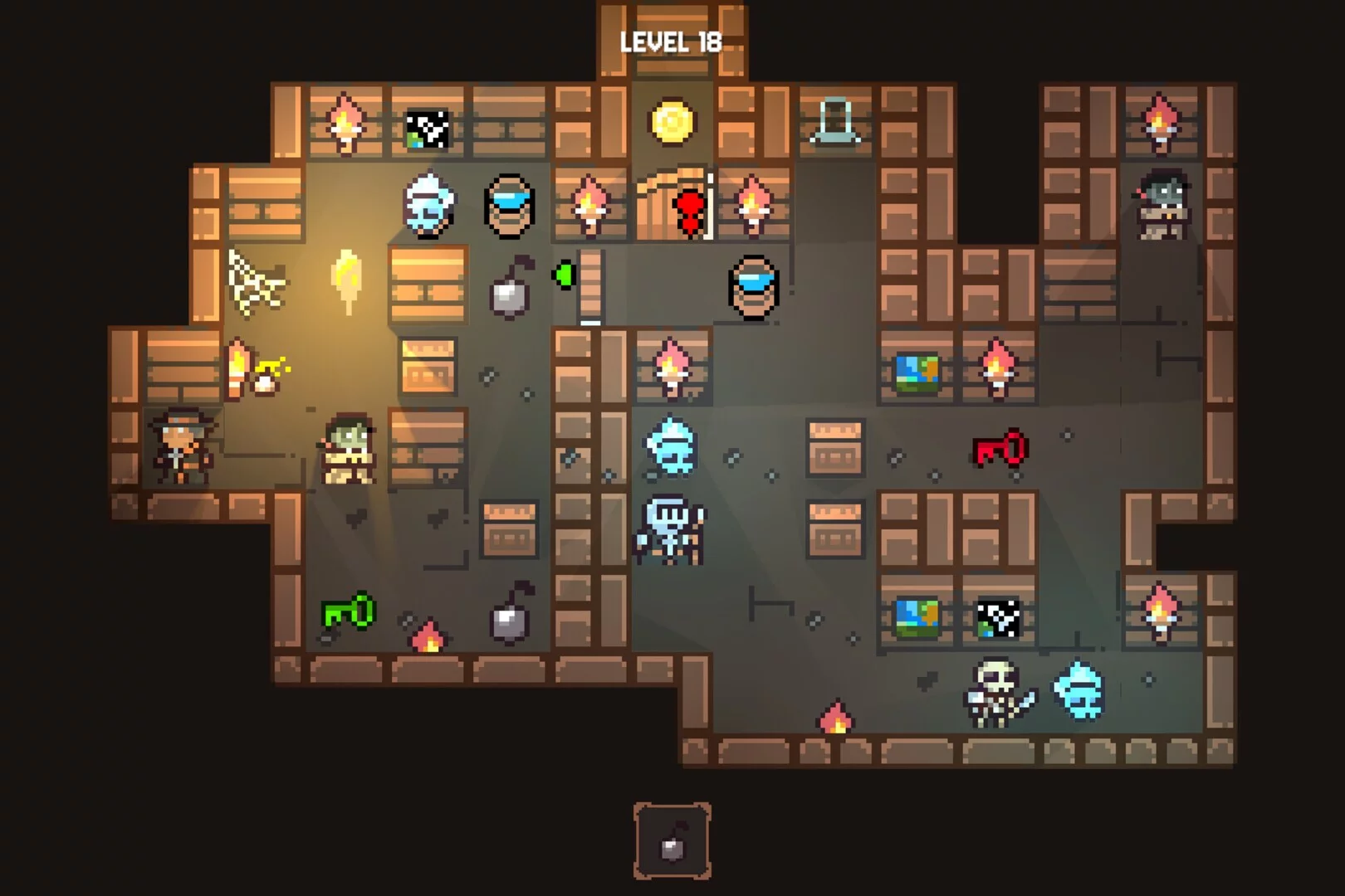 Изображение игры: Pixel Dungeons