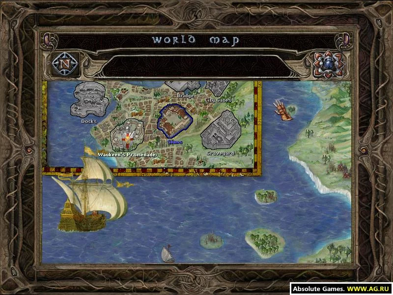 Изображение игры: Baldur's Gate II: Shadows of Amn