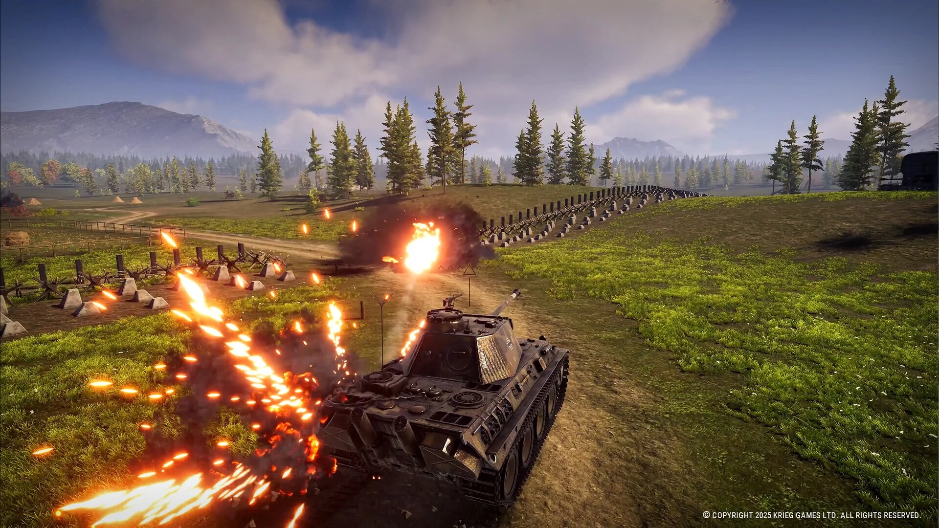 Изображение игры: PANZERKAMPF