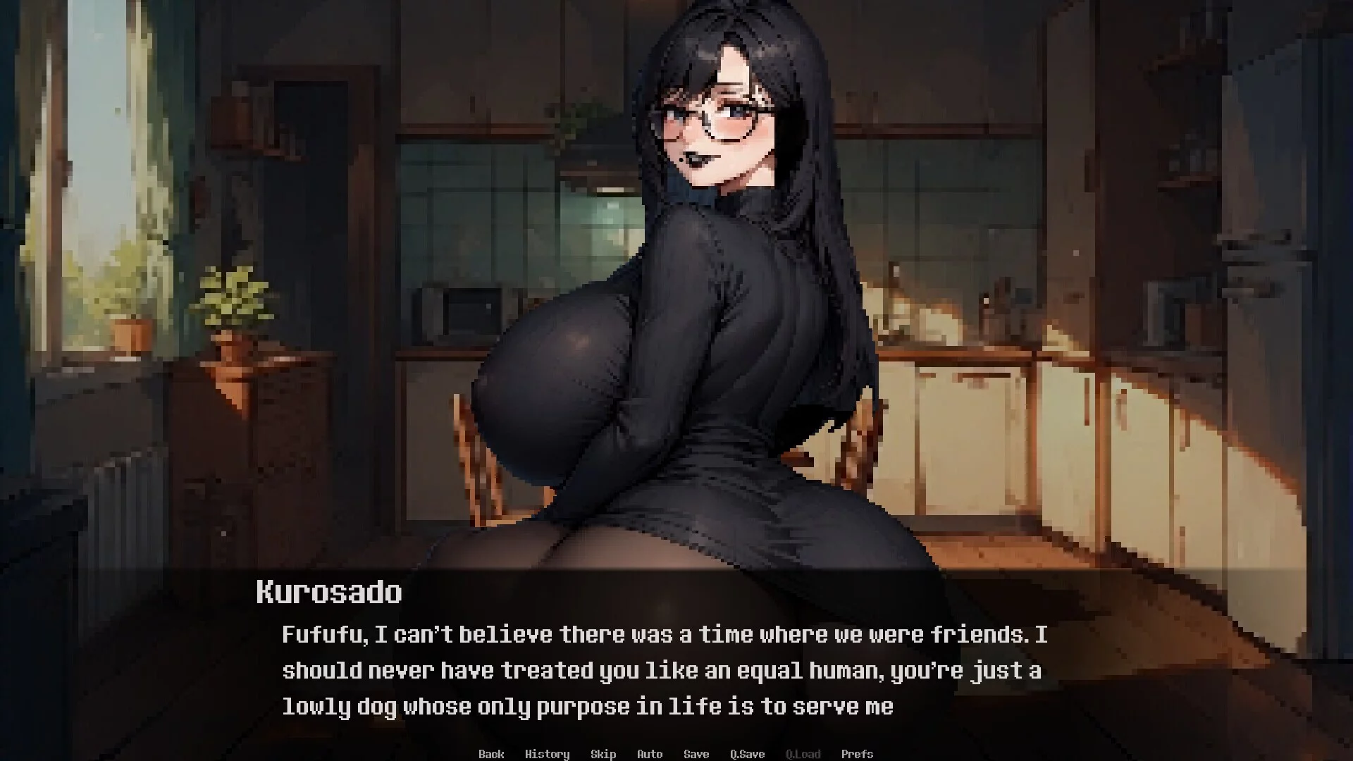 Изображение игры: Simping for My Hot Goth Girlfriend