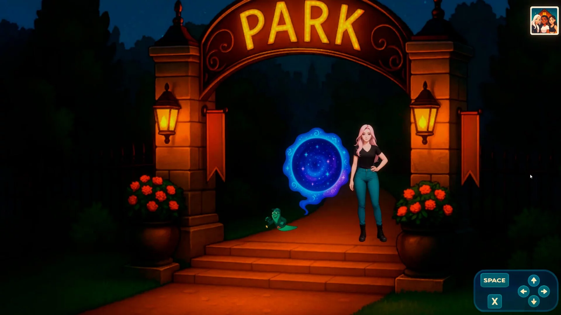 Изображение игры: Park of Hidden Desires