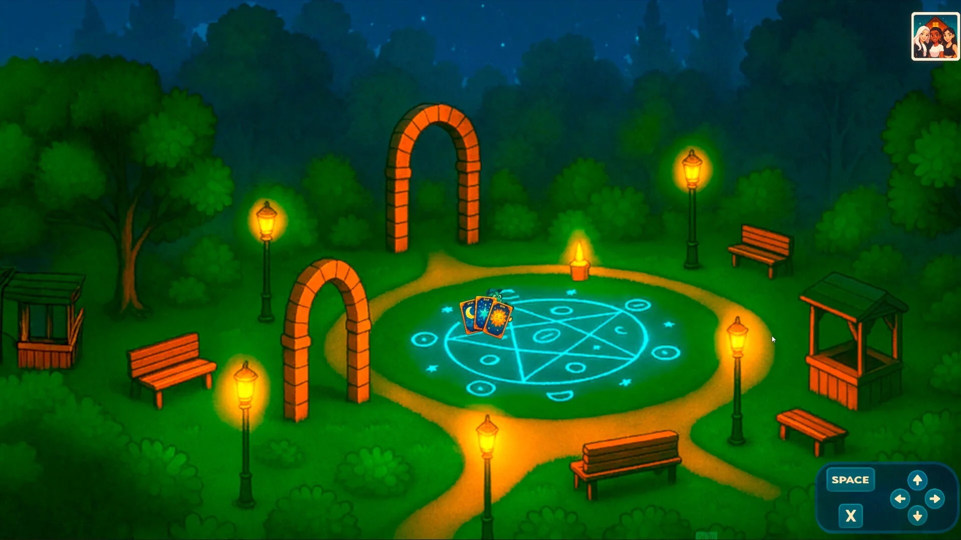 Изображение игры: Park of Hidden Desires