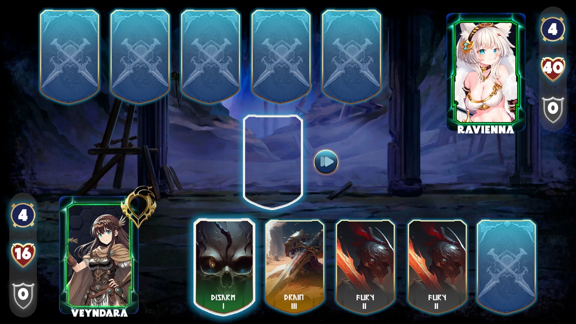 Изображение игры: Battle Mythic Maidens Arena