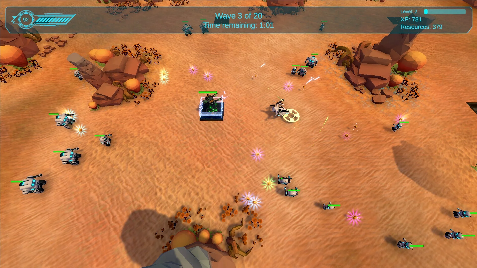Изображение игры: Compadrone: Land Wars