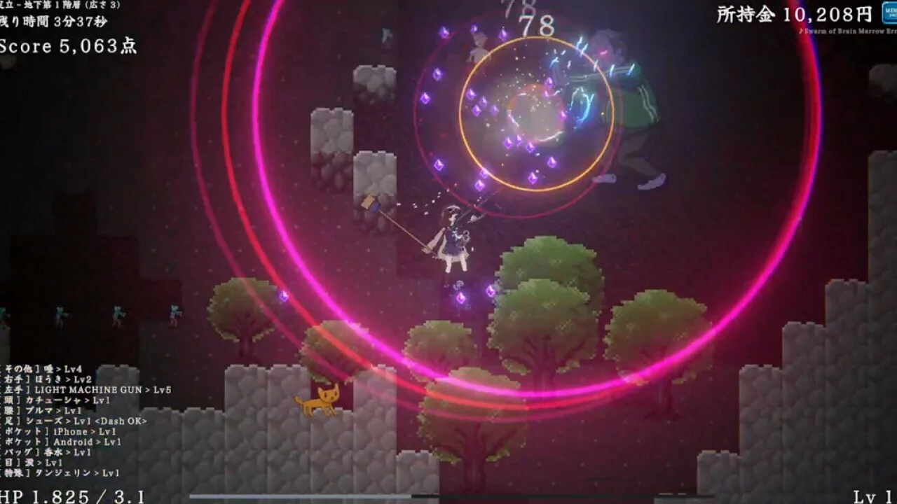 Изображение игры: Denrei Survivors