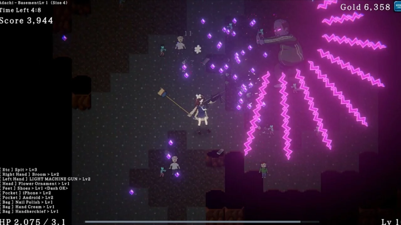Изображение игры: Denrei Survivors