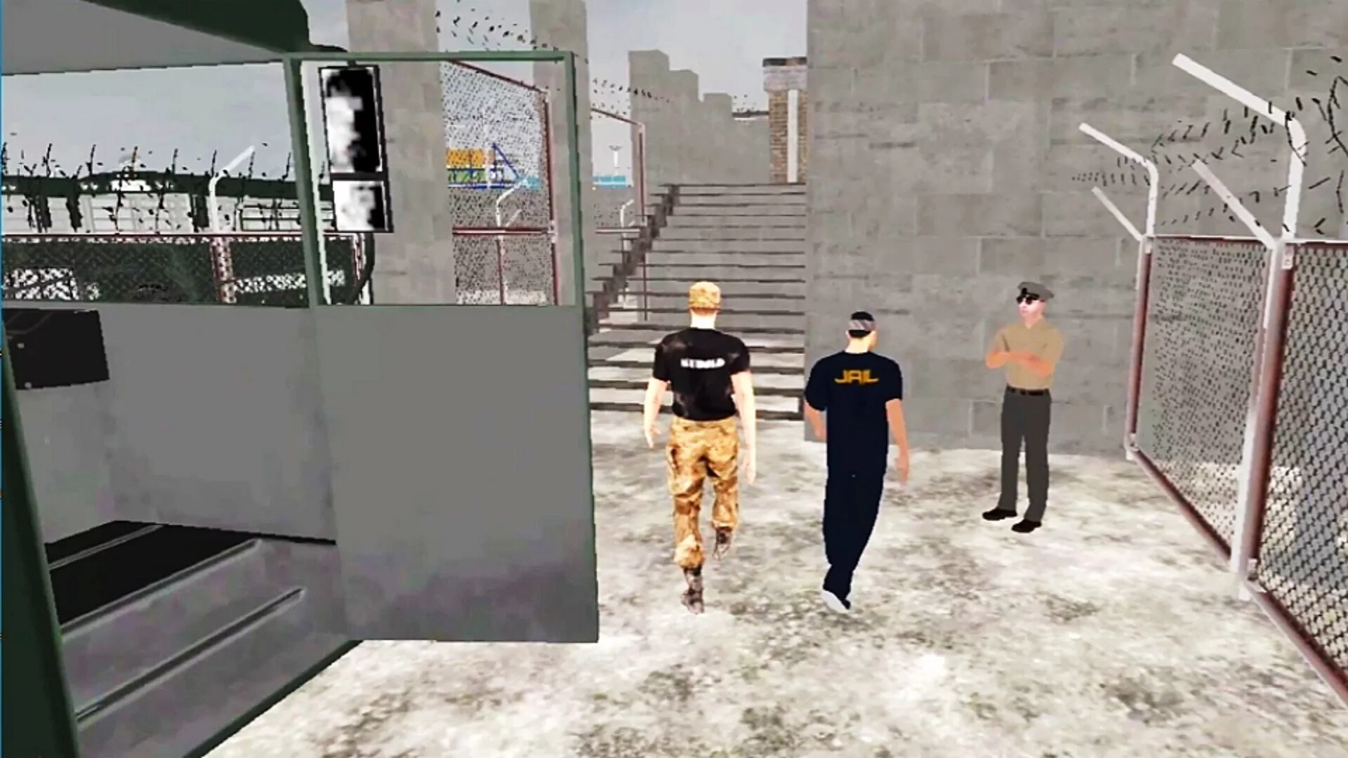 Изображение игры: VR Prison Showdown：Rookie Guard Rumble