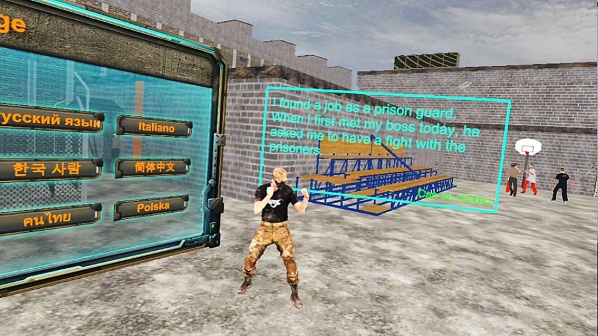 Изображение игры: VR Prison Showdown：Rookie Guard Rumble