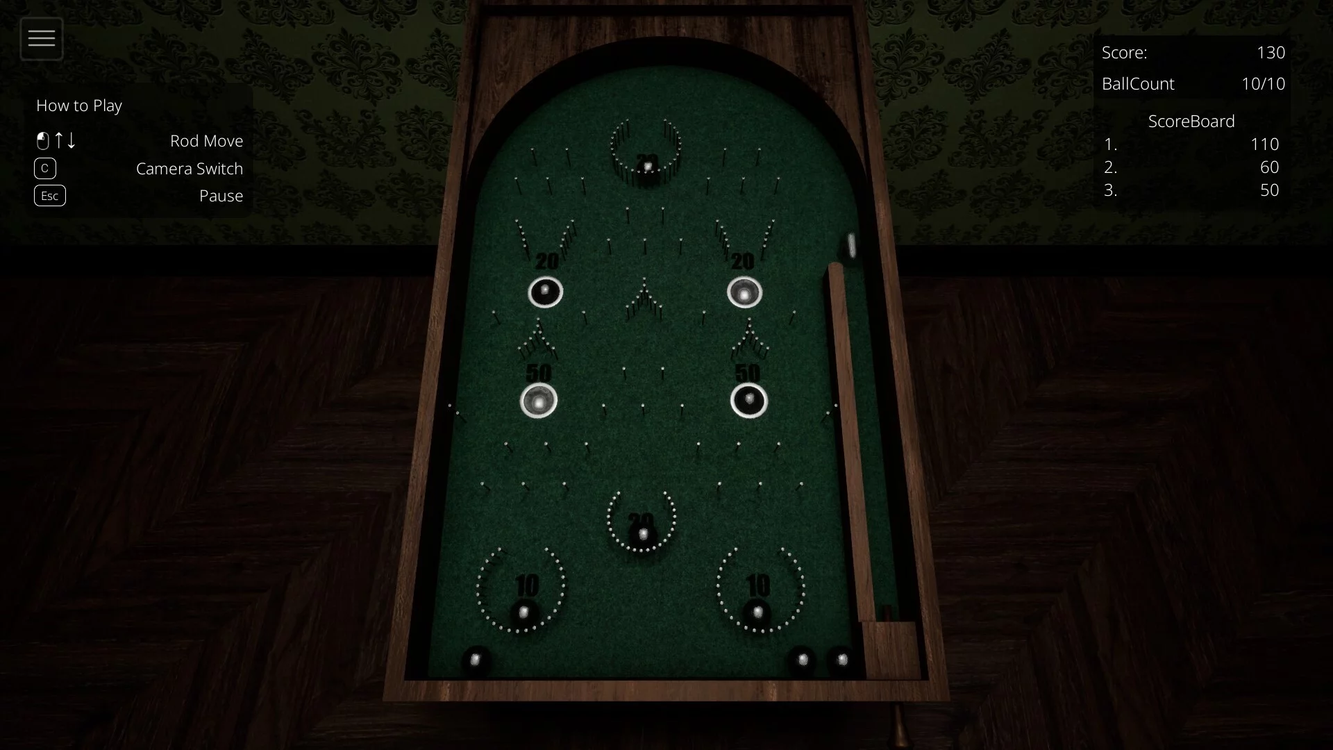 Изображение игры: Vintage Pinball