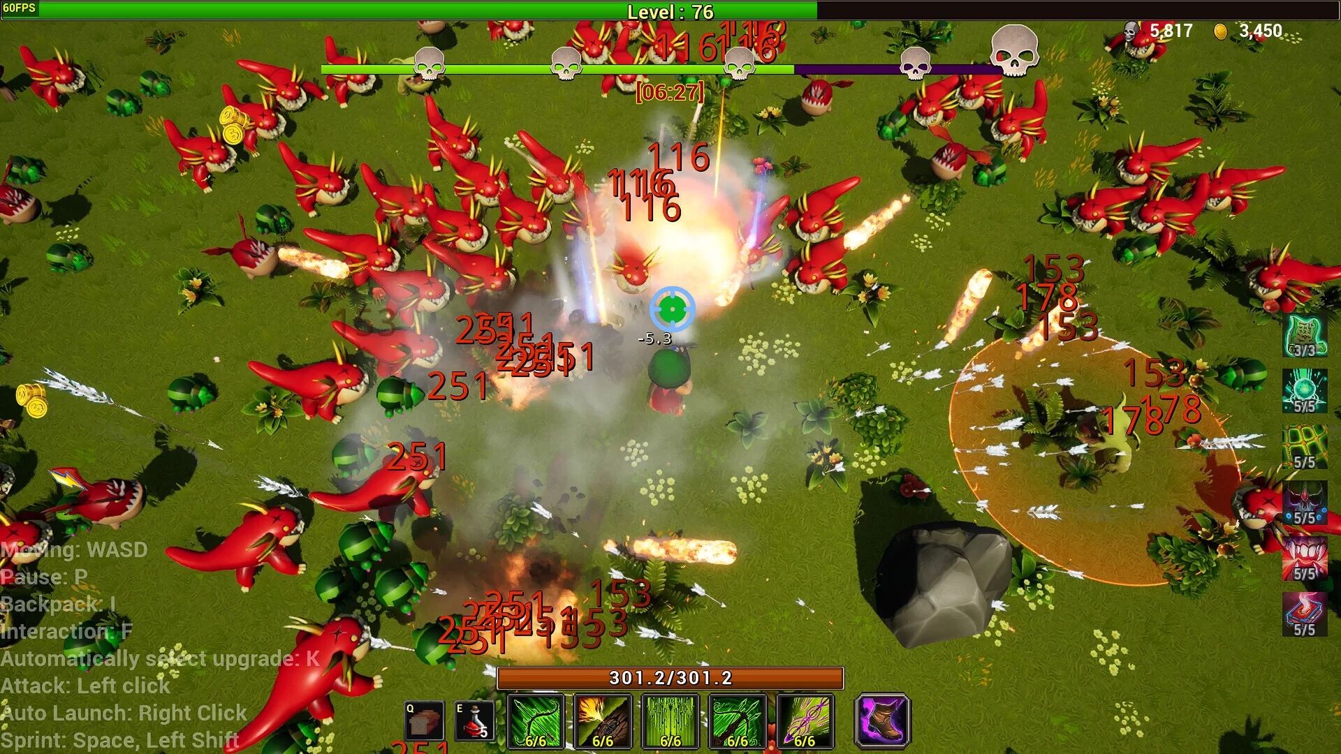 Изображение игры: Abyss Eschaton Survivors