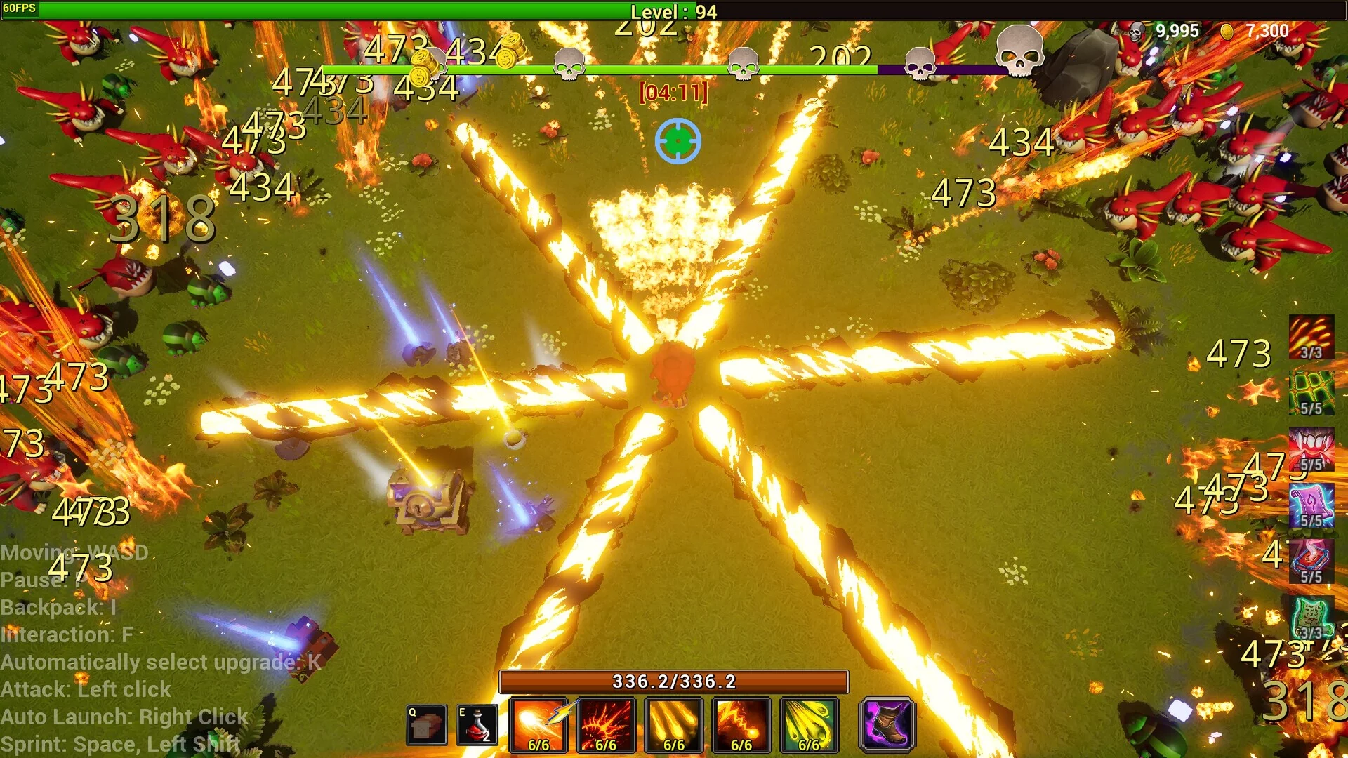 Изображение игры: Abyss Eschaton Survivors