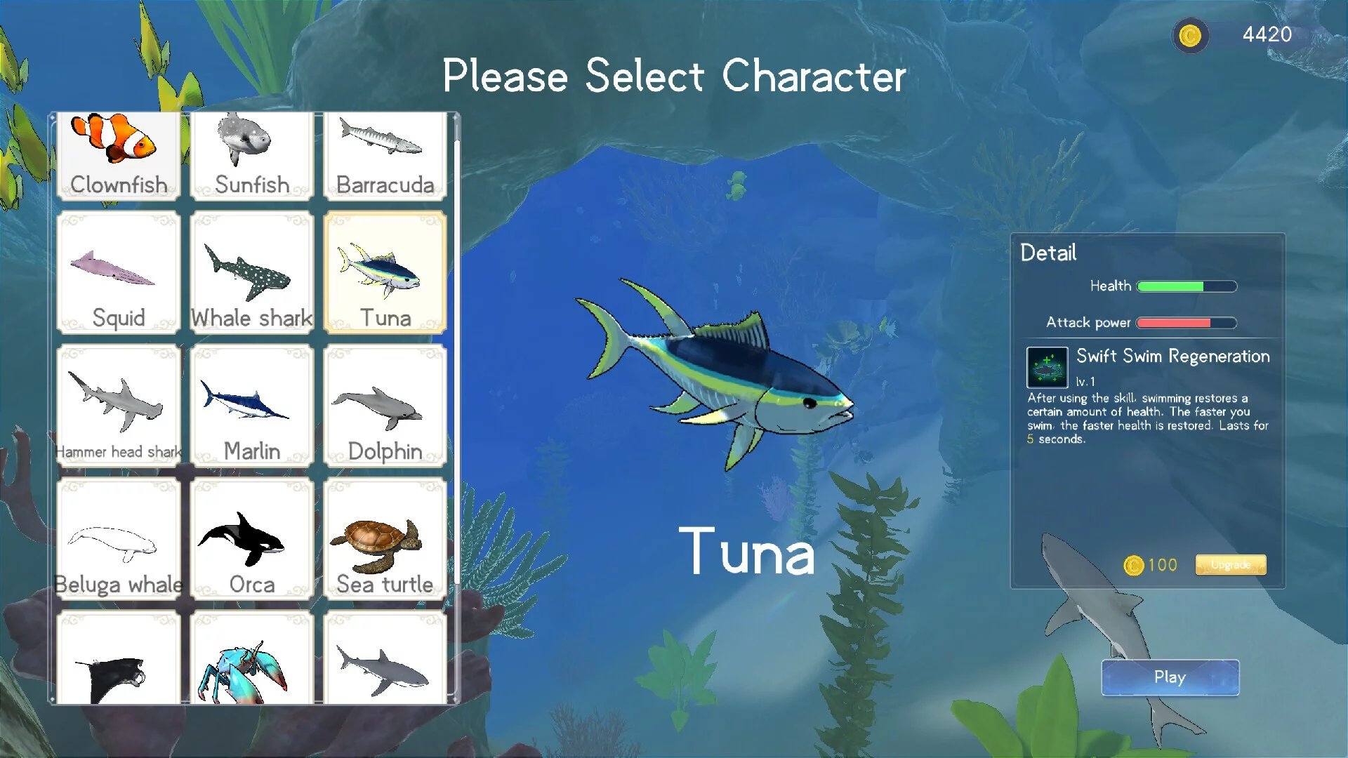 Изображение игры: Deep Blue: Devour and Evolve