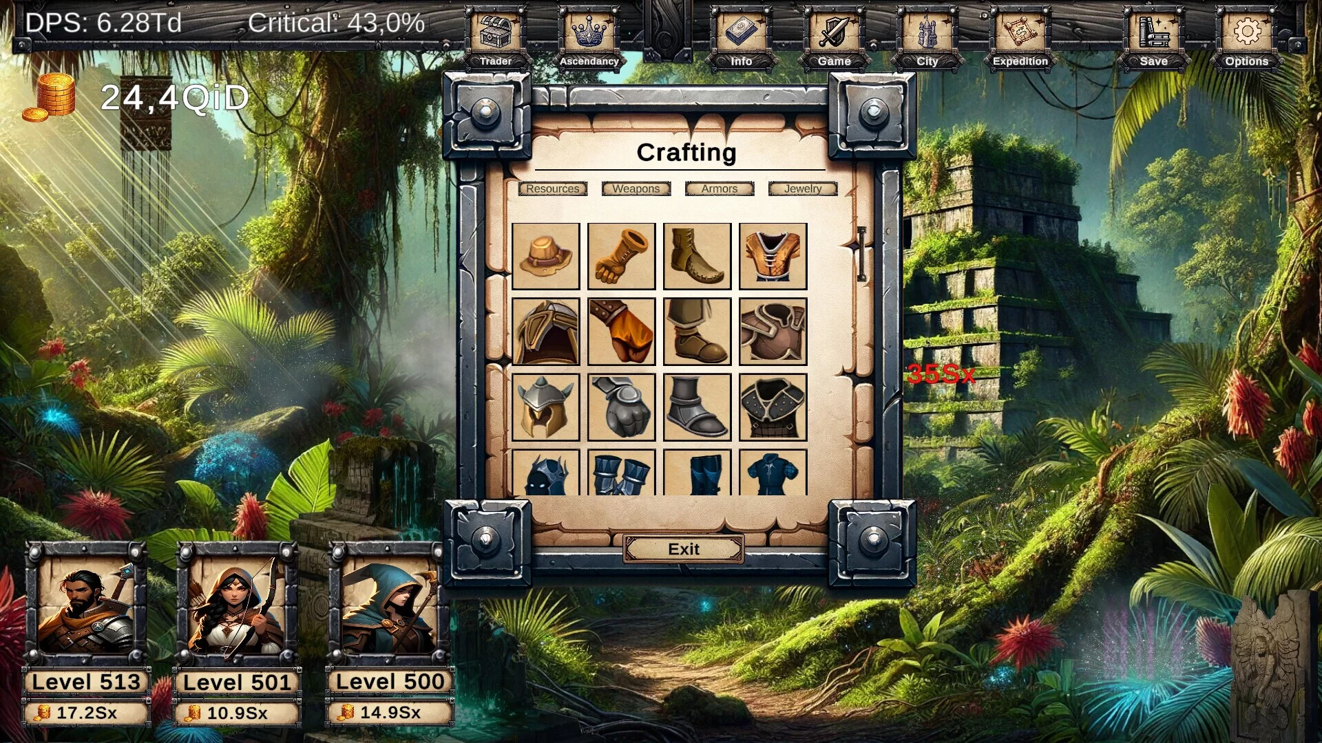 Изображение игры: Fantasy Clicker
