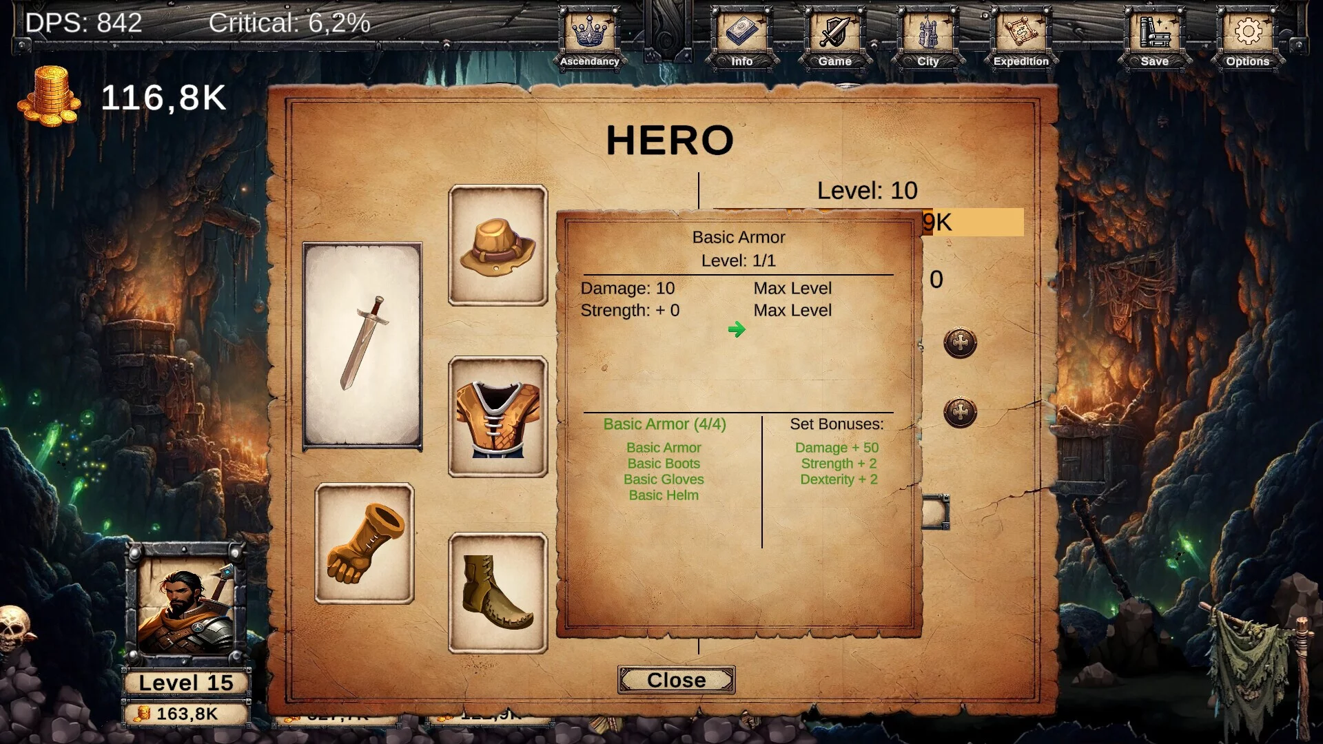 Изображение игры: Fantasy Clicker