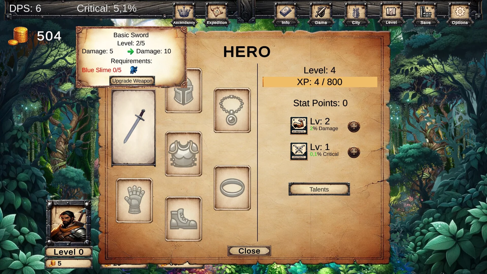 Изображение игры: Fantasy Clicker