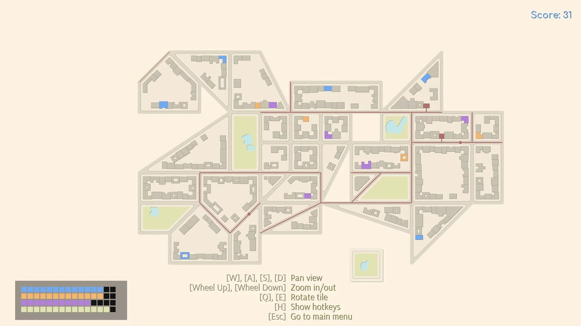 Изображение игры: Tile Cities