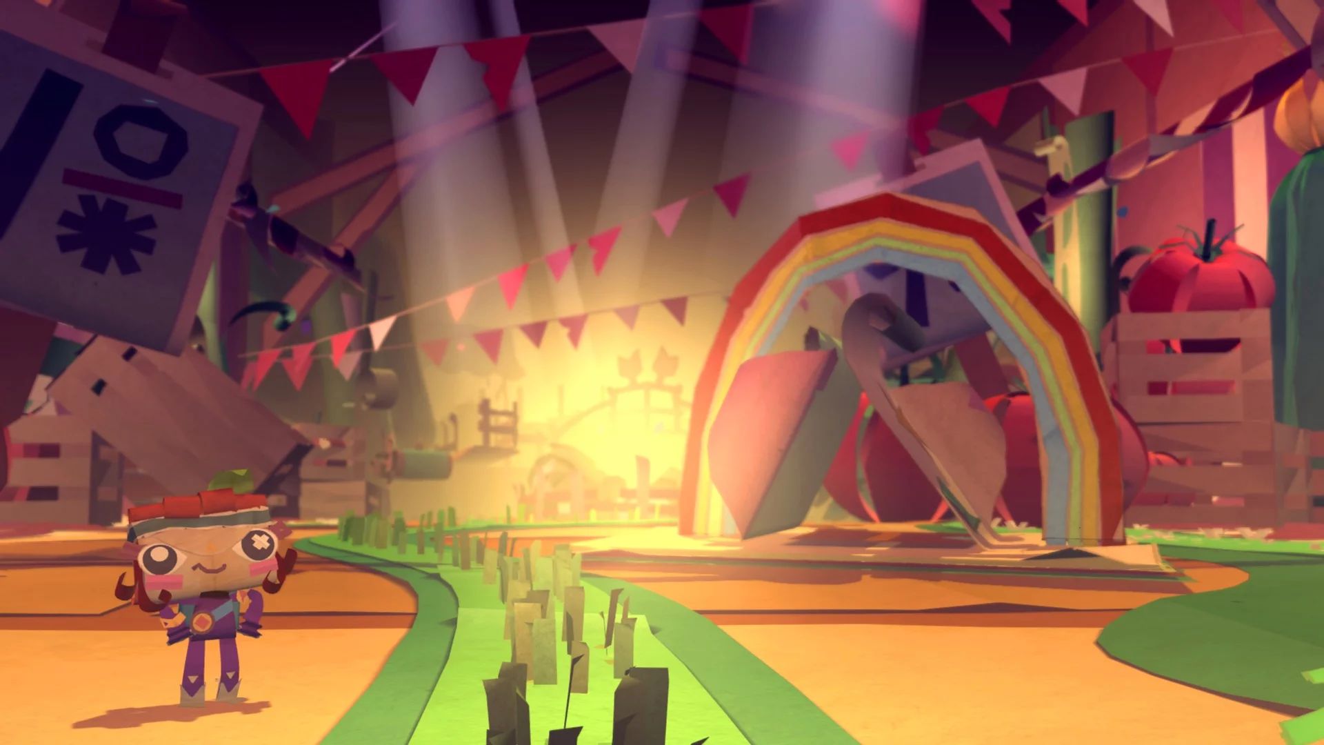 Изображение игры: Tearaway Unfolded