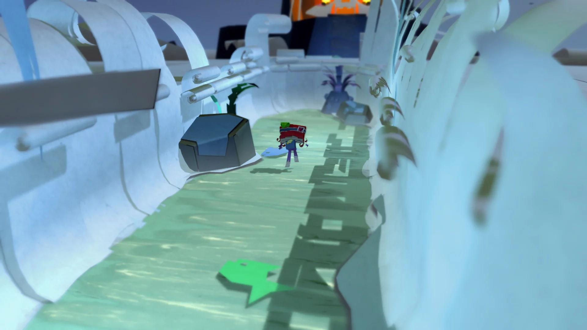 Изображение игры: Tearaway Unfolded