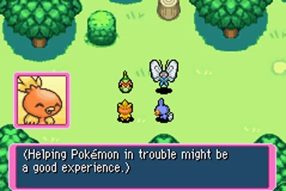 Изображение игры: Pokémon Mystery Dungeon: Red Rescue Team