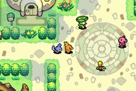 Изображение игры: Pokémon Mystery Dungeon: Red Rescue Team