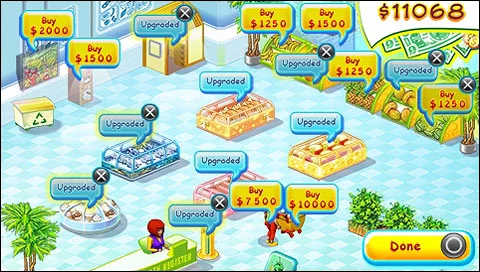 Изображение игры: Supermarket Mania