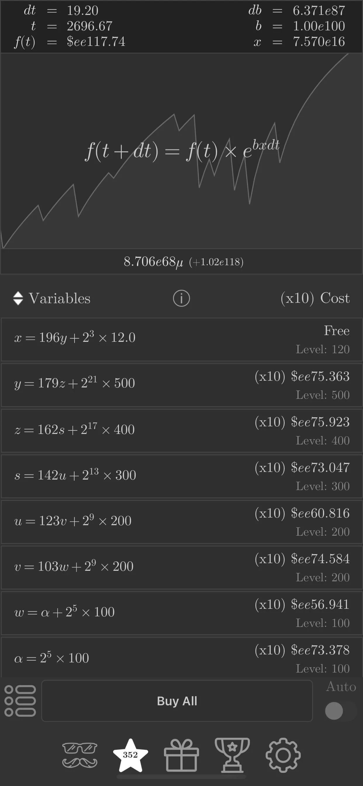 Изображение игры: Exponential Idle